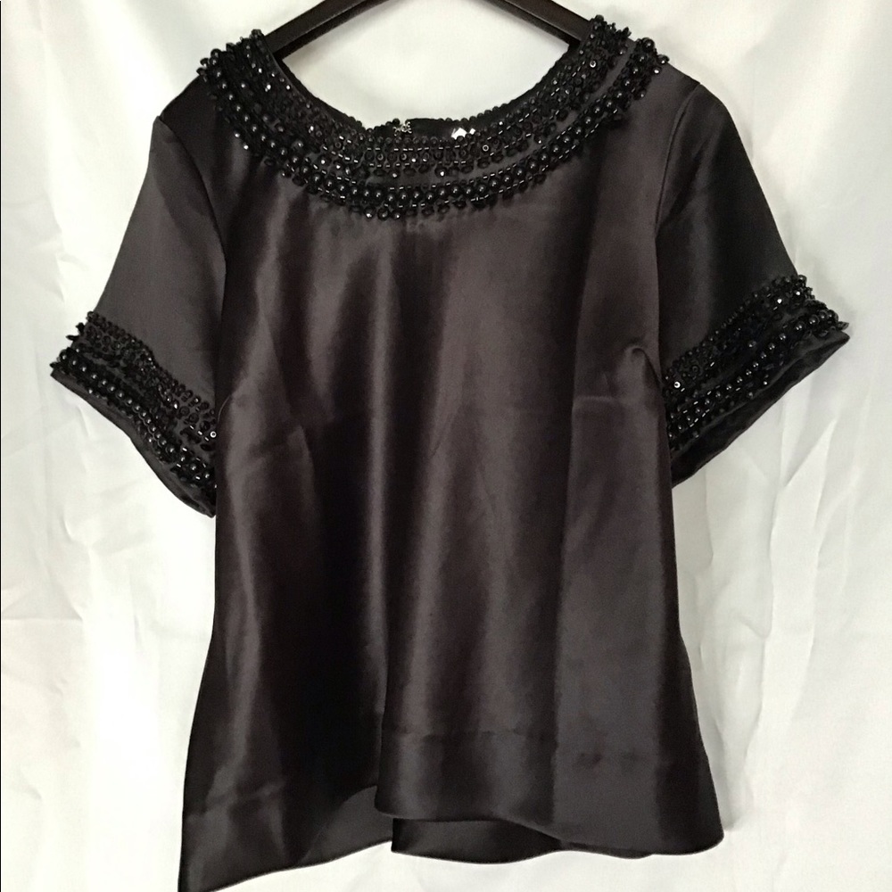 Gretchen Scott Designs beaded top NWT - Picture 2 of 4
